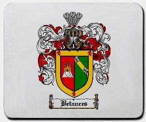Betances coat of arms mouse pad