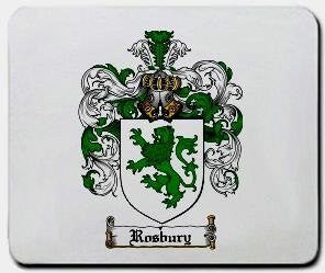 Rosbury coat of arms mouse pad