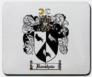 Renshaw coat of arms mouse pad