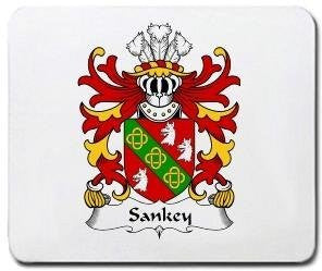 Sankey coat of arms mouse pad