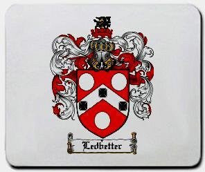 Ledbetter coat of arms mouse pad