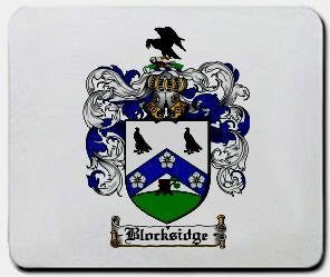 Blocksidge coat of arms mouse pad