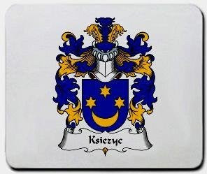 Ksiezyc coat of arms mouse pad