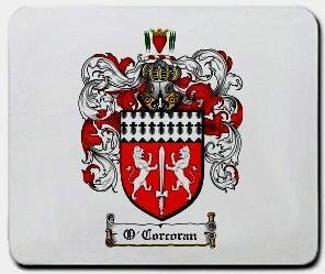 O'corcoran coat of arms mouse pad