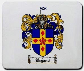 Bryand coat of arms mouse pad