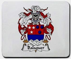 Balaguer coat of arms mouse pad