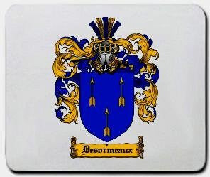 Desormeaux coat of arms mouse pad
