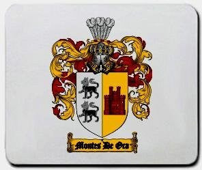 Montes-de-oca coat of arms mouse pad