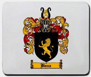 Benz coat of arms mouse pad