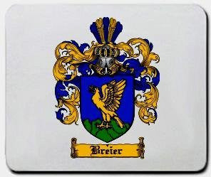 Breier coat of arms mouse pad