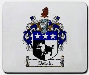 Dorain coat of arms mouse pad