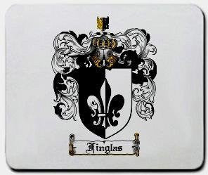 Finglas coat of arms mouse pad