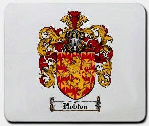 Hobton coat of arms mouse pad