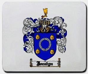Jocelyn coat of arms mouse pad