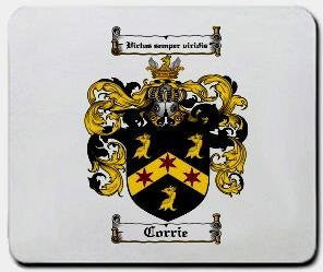 Corrie coat of arms mouse pad
