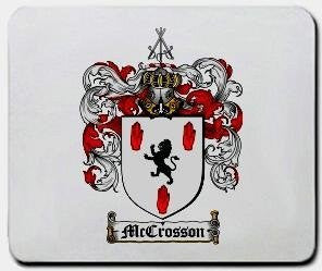 Mccrosson coat of arms mouse pad