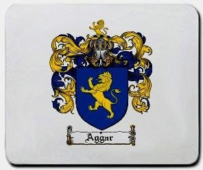 Aggar coat of arms mouse pad