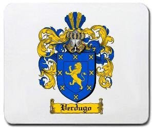 Verdugo coat of arms mouse pad