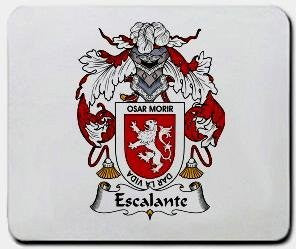 Escalante coat of arms mouse pad