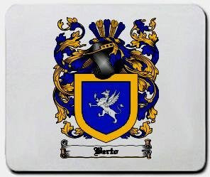 Berto coat of arms mouse pad