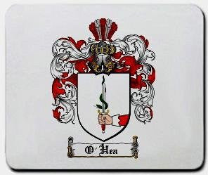 O'hea coat of arms mouse pad