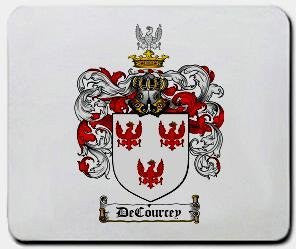 Decoursey coat of arms mouse pad