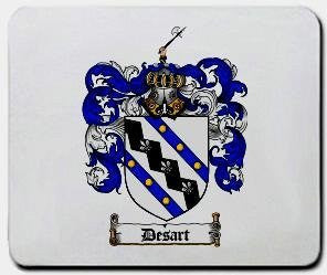 Desart coat of arms mouse pad