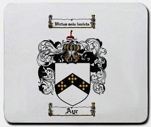 Ayr coat of arms mouse pad