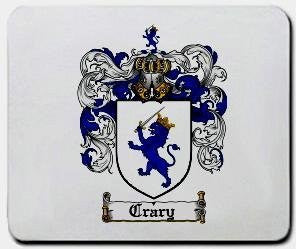 Crary coat of arms mouse pad