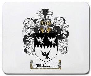 Wakeman coat of arms mouse pad