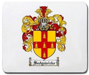 Sedgewicke coat of arms mouse pad