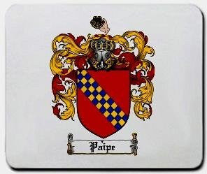 Paipe coat of arms mouse pad