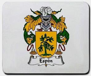 Espin coat of arms mouse pad