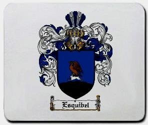 Esquibel coat of arms mouse pad