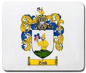 Zink coat of arms mouse pad