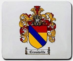 Cromwille coat of arms mouse pad
