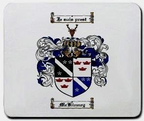 Mckinney coat of arms mouse pad