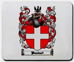 Bonturi coat of arms mouse pad