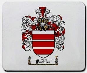 Pashlea coat of arms mouse pad