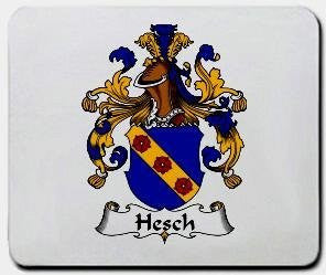 Hesch coat of arms mouse pad