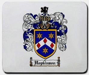 Hopkinson coat of arms mouse pad