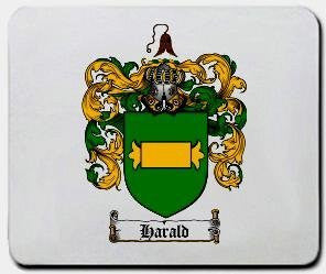 Harald coat of arms mouse pad