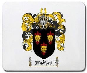 Wydford coat of arms mouse pad