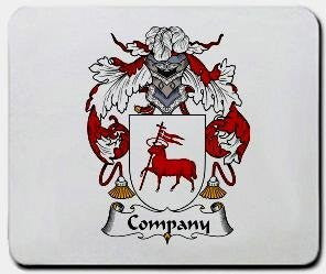 Company coat of arms mouse pad
