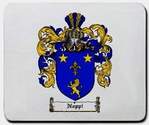 Nappi coat of arms mouse pad