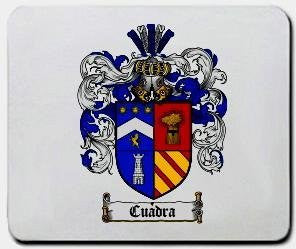 Cuadra coat of arms mouse pad