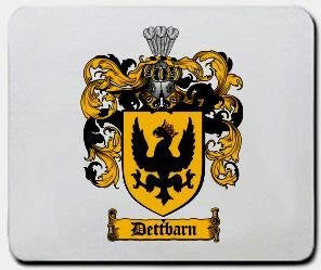 Dettbarn coat of arms mouse pad