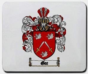 Gee coat of arms mouse pad