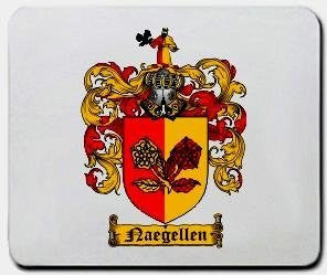 Naegellen coat of arms mouse pad
