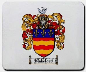 Blakeford coat of arms mouse pad